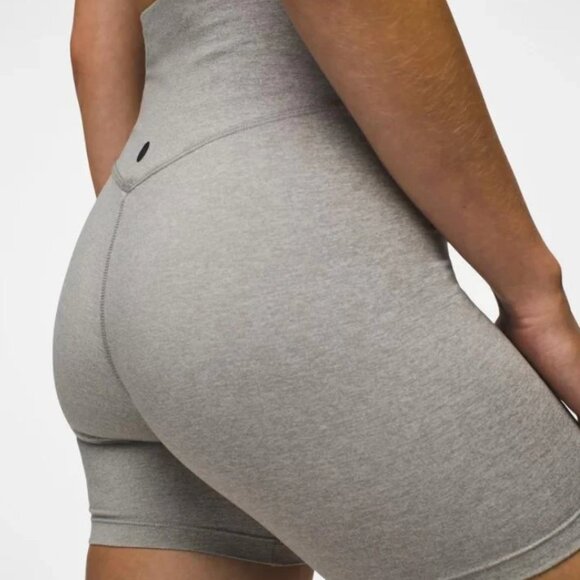 NWOT Prana Womens prAna Heavana™ 6" Short - Heather Grey - Picture 1 of 9
